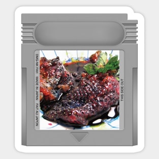 Strawberry Jam Game Cartridge Sticker